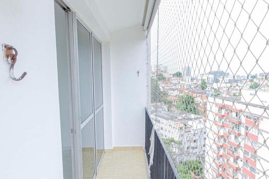 Varanda da Sala de apartamento à venda com 2 quartos, 70m² em Rio Comprido, Rio de Janeiro
