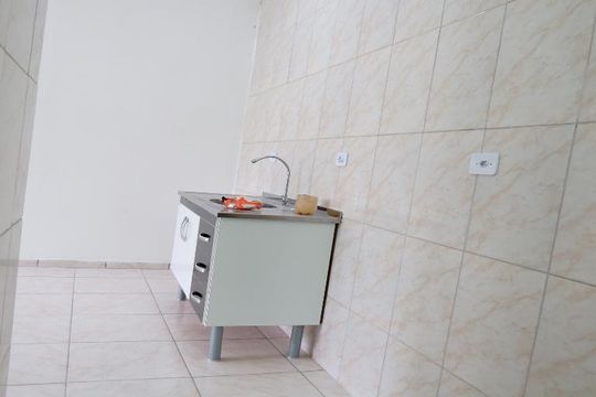 Detalhe da cozinha de kitnet/studio à venda com 1 quarto, 45m² em Vila Mazzei, São Paulo