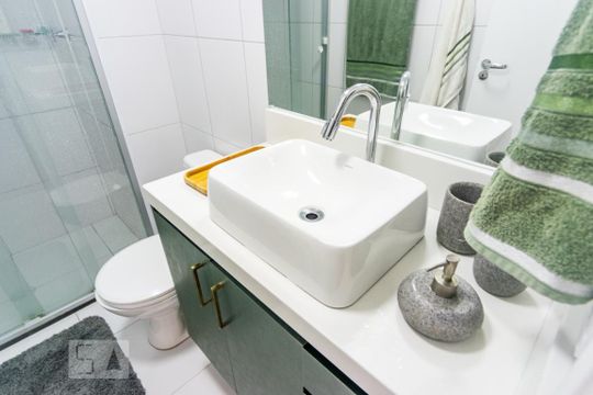 Banheiro de apartamento à venda com 1 quarto, 40m² em Mooca, São Paulo