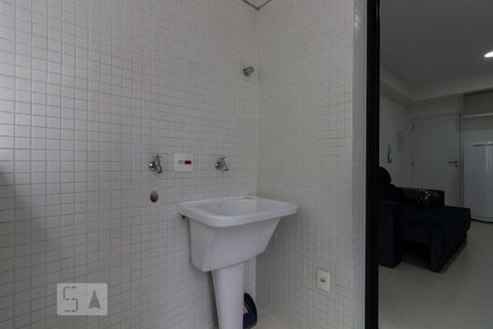 Área de Serviço de kitnet/studio para alugar com 1 quarto, 38m² em Bela Vista, São Paulo