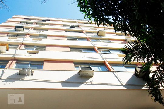 Fachada do Prédio de apartamento à venda com 2 quartos, 70m² em Botafogo, Rio de Janeiro