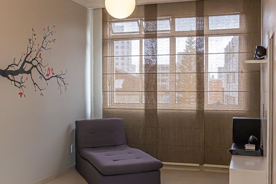 Sala de apartamento para alugar com 1 quarto, 40m² em Liberdade, São Paulo