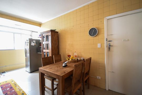 Cozinha de apartamento à venda com 3 quartos, 145m² em Jardim Paulista, São Paulo