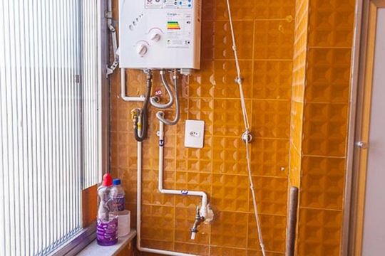 Detalhe da area de serviço de apartamento para alugar com 2 quartos, 50m² em Del Castilho, Rio de Janeiro