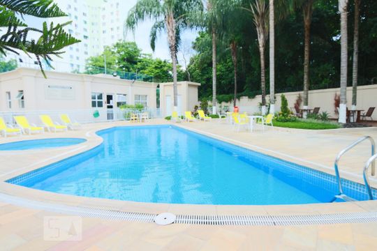 Área comum - Piscina de apartamento para alugar com 2 quartos, 47m² em Jacarepaguá, Rio de Janeiro