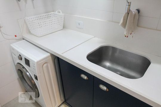 Área de Serviço de apartamento à venda com 2 quartos, 155m² em Lagoa, Rio de Janeiro