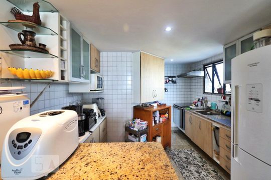 Cozinha de apartamento para alugar com 3 quartos, 185m² em Recreio dos Bandeirantes, Rio de Janeiro