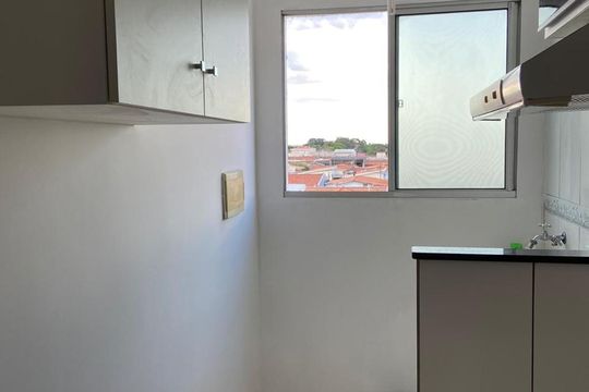 lavanderia de apartamento à venda com 2 quartos, 55m² em São Bernardo, Campinas