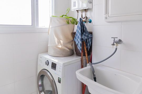 Área de Serviço de apartamento para alugar com 2 quartos, 56m² em Vila Ema, São Paulo