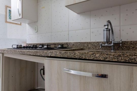Cozinha de Serviço  de casa à venda com 2 quartos, 110m² em Jardim São Nicolau, São Paulo