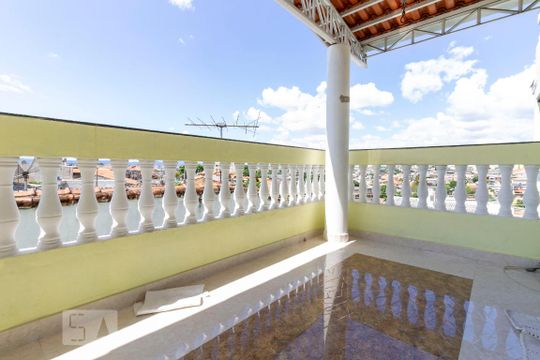 Varanda Quarto 1 - Suite de casa à venda com 3 quartos, 528m² em Parque Boturussu, São Paulo