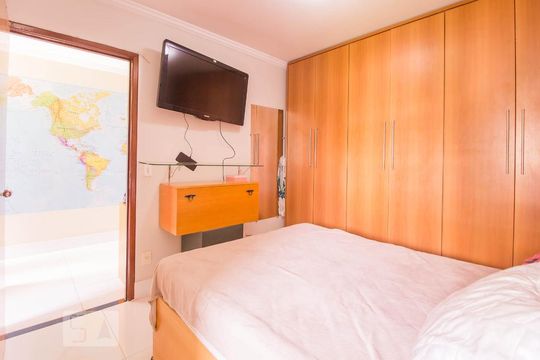 Quarto 02 de apartamento para alugar com 2 quartos, 64m² em Setor de Habitações Individuais Norte, Brasília