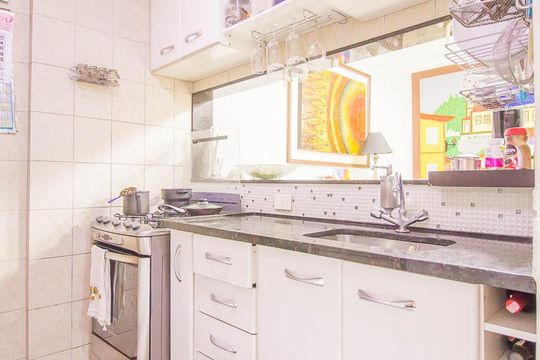 Cozinha de apartamento para alugar com 2 quartos, 64m² em Setor de Habitações Individuais Norte, Brasília