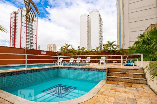 Área comum - Piscina de apartamento para alugar com 2 quartos, 125m² em Vila Olímpia, São Paulo