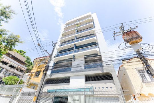 Fachada de apartamento à venda com 3 quartos, 119m² em Tijuca, Rio de Janeiro