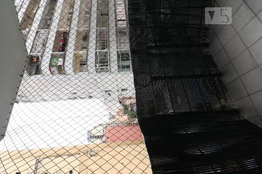Varanda de kitnet/studio para alugar com 1 quarto, 33m² em Bela Vista, São Paulo