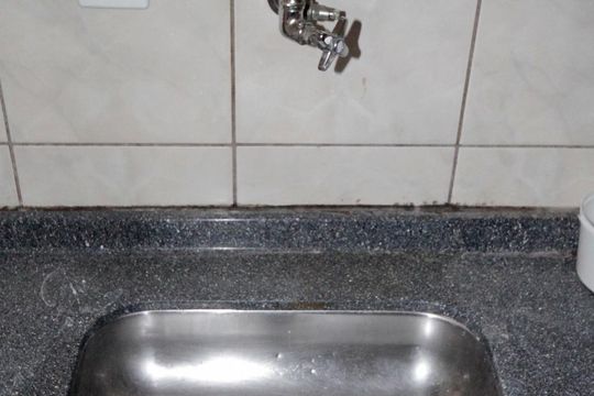 Cozinha de apartamento para alugar com 1 quarto, 35m² em Campos Elíseos, São Paulo