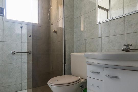 Banheiro de apartamento para alugar com 2 quartos, 67m² em Vila Clementino, São Paulo