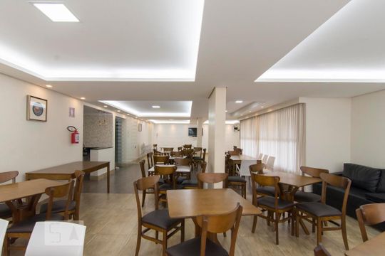 Salão de Festa de apartamento para alugar com 2 quartos, 57m² em Vila Cruz das Almas, São Paulo