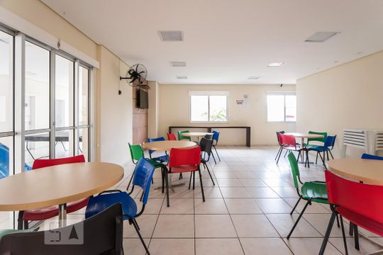 Salão de festas de apartamento à venda com 2 quartos, 50m² em Centro, São Bernardo do Campo