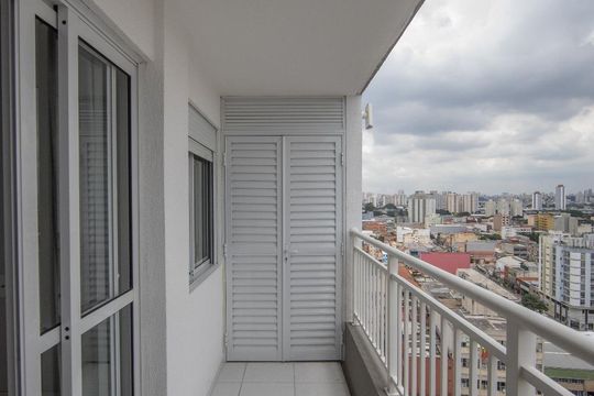 Varanda de apartamento para alugar com 1 quarto, 32m² em Bras, São Paulo