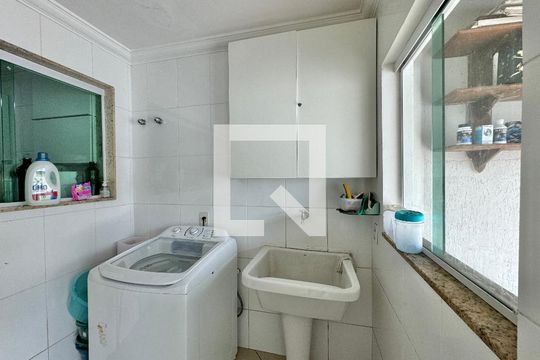 Área de Serviço de casa de condomínio à venda com 4 quartos, 296m² em Recreio dos Bandeirantes, Rio de Janeiro