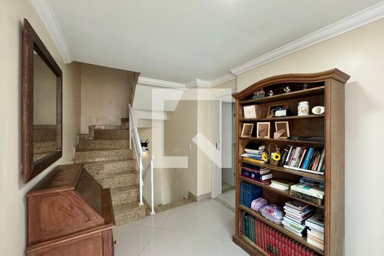 Hall Íntimo  de casa de condomínio à venda com 4 quartos, 296m² em Recreio dos Bandeirantes, Rio de Janeiro