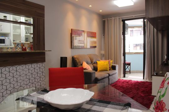 Sala de apartamento à venda com 2 quartos, 88m² em Barra da Tijuca, Rio de Janeiro