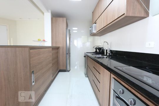 cozinha de apartamento à venda com 2 quartos, 103m² em Vila Suzana, São Paulo