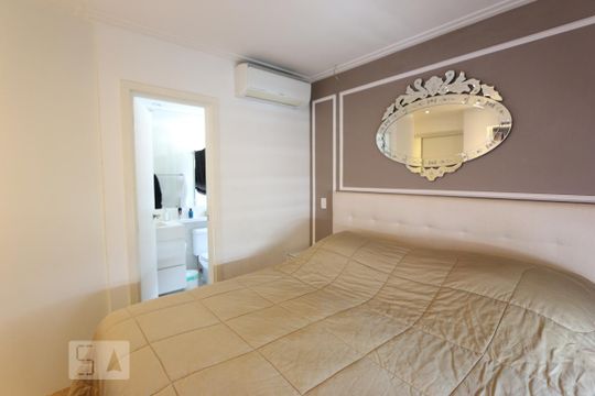 suite de apartamento à venda com 2 quartos, 103m² em Vila Suzana, São Paulo