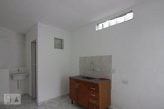 Sala - Cozinha de casa para alugar com 1 quarto, 40m² em Vila Nova Manchester, São Paulo