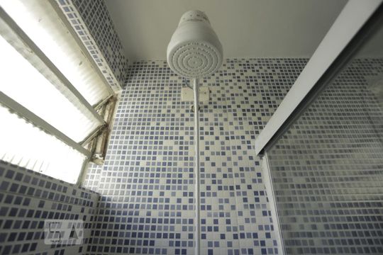 Banheiro de kitnet/studio à venda com 1 quarto, 18m² em Vila Buarque, São Paulo