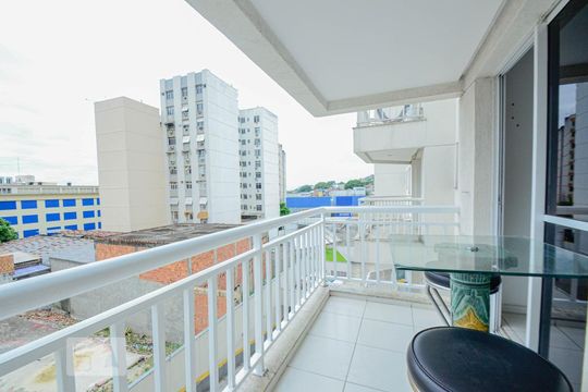 Varanda da Sala de apartamento para alugar com 2 quartos, 70m² em São Francisco Xavier, Rio de Janeiro
