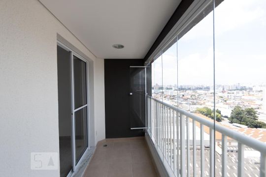 Varanda  de apartamento para alugar com 1 quarto, 38m² em Brás, São Paulo