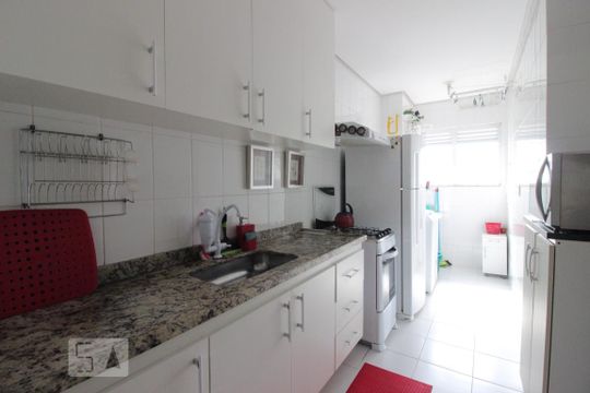 Cozinha de apartamento à venda com 2 quartos, 56m² em Lauzane Paulista, São Paulo