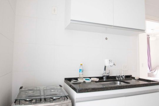 cozinha de apartamento para alugar com 2 quartos, 53m² em Swift, Campinas