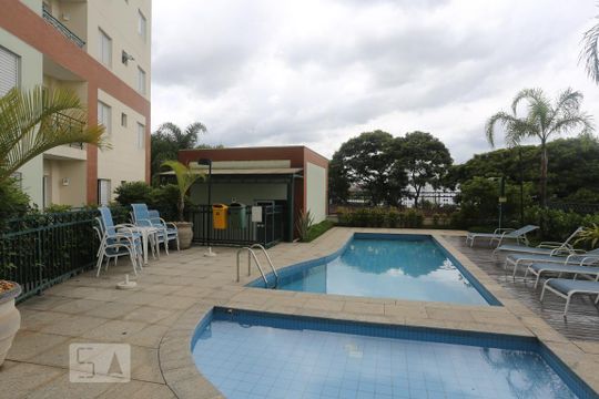 Área comum - Piscina de apartamento para alugar com 3 quartos, 74m² em Jardim Ester Yolanda, São Paulo