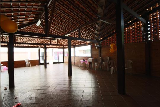 Área comum - Salão de festas de apartamento à venda com 2 quartos, 50m² em Vargem Pequena, Rio de Janeiro