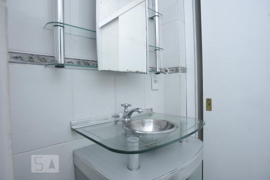 Banheiro do Quarto 1 Suite de apartamento à venda com 3 quartos, 98m² em Ribeira, Rio de Janeiro
