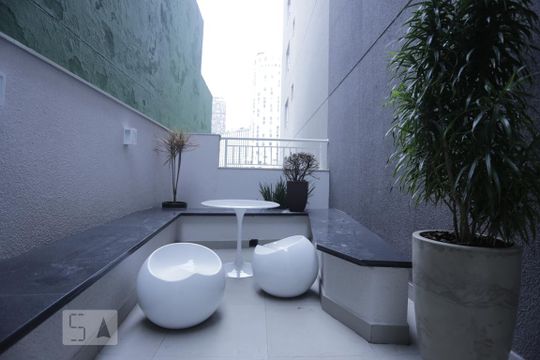 Living de apartamento à venda com 2 quartos, 35m² em Vila Buarque, São Paulo
