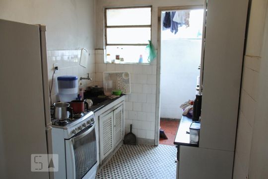 Cozinha de apartamento à venda com 1 quarto, 56m² em Bela Vista, São Paulo