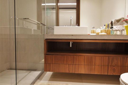 Banheiro da suíte 1 de apartamento à venda com 4 quartos, 511m² em Vila Suzana, São Paulo