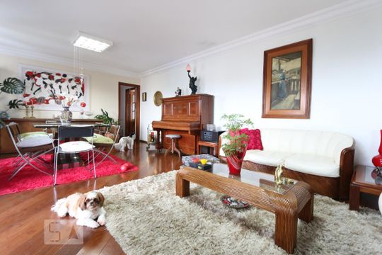 sala de apartamento à venda com 4 quartos, 157m² em Jardim Londrina, São Paulo