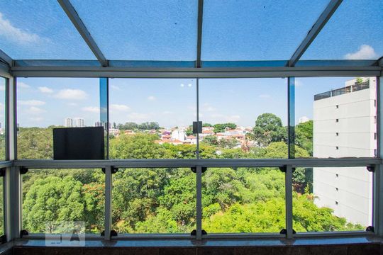 Varanda da Sala de apartamento para alugar com 3 quartos, 320m² em Vila Brasílio Machado, São Paulo