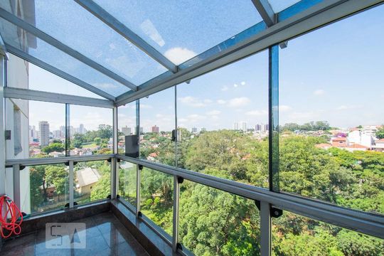 Varanda da Sala de apartamento para alugar com 3 quartos, 320m² em Vila Brasílio Machado, São Paulo