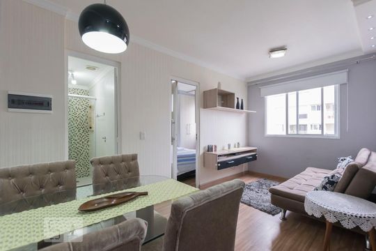 Sala de apartamento à venda com 1 quarto, 33m² em Cambuci, São Paulo