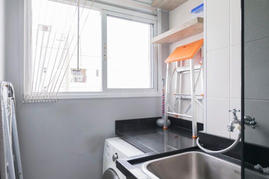 Área de serviço de apartamento à venda com 1 quarto, 33m² em Cambuci, São Paulo