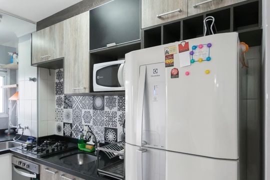Cozinha (Armários) de apartamento à venda com 1 quarto, 33m² em Cambuci, São Paulo