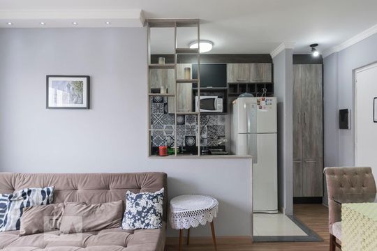 Sala de apartamento à venda com 1 quarto, 33m² em Cambuci, São Paulo