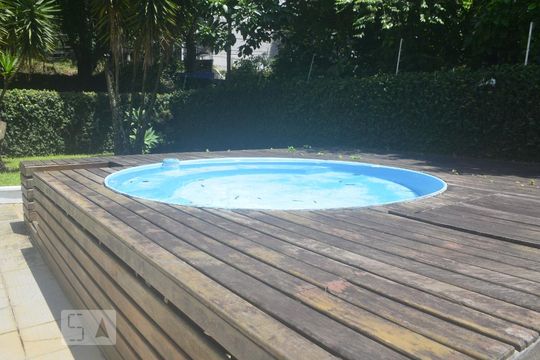 Piscina de apartamento para alugar com 1 quarto, 40m² em Vila Andrade, São Paulo